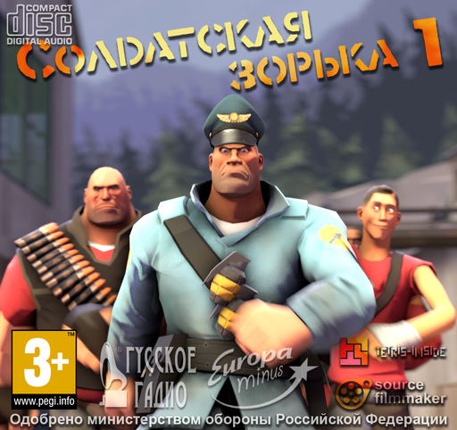 Team Fortress 2 - SFM+TF2 - Солдатская зорька. Часть 1